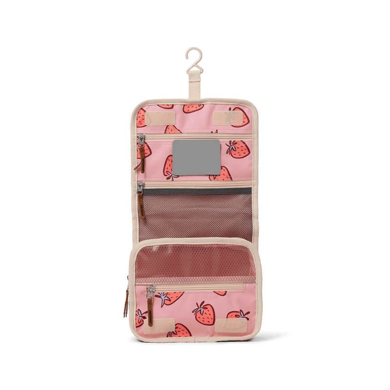 Crywolf Hanging Toiletry Bag - Strawberry Splash