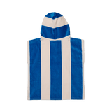 Crywolf Hooded Towel - Deep Sea Stripe