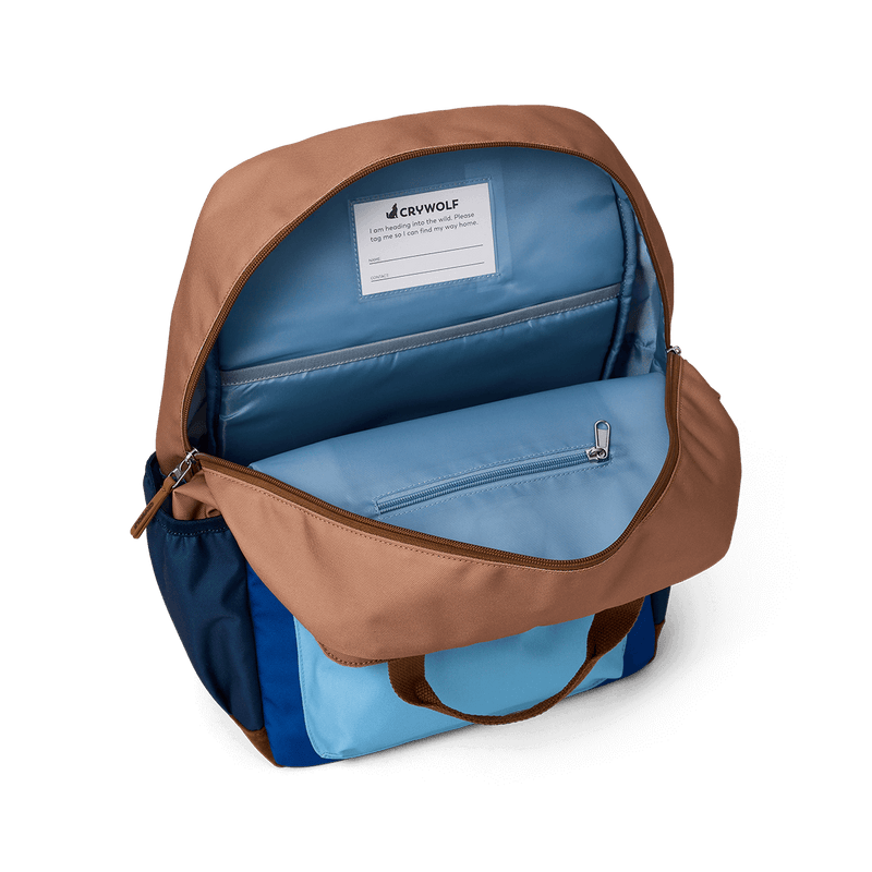 Crywolf Knapsack - Deep Sea Colourblock