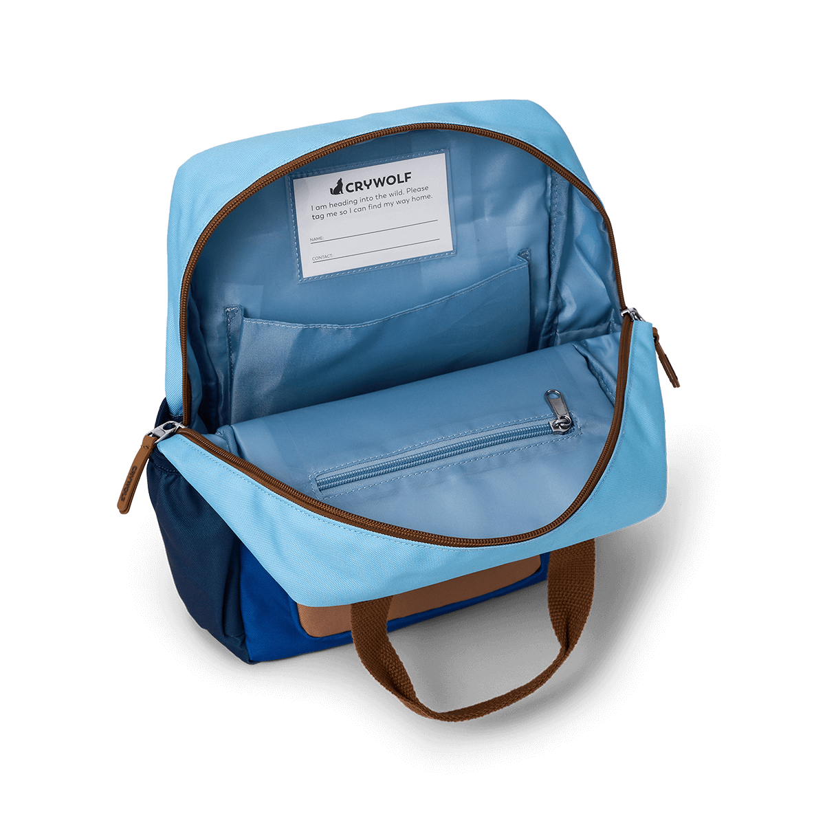 Crywolf Mini Backpack - Deep Sea Colourblock