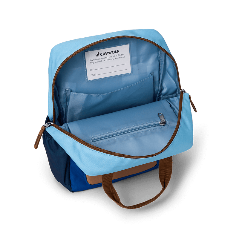 Crywolf Mini Backpack - Deep Sea Colourblock