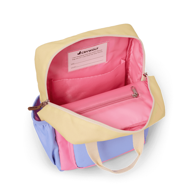 Crywolf Mini Backpack - Pop Colourblock