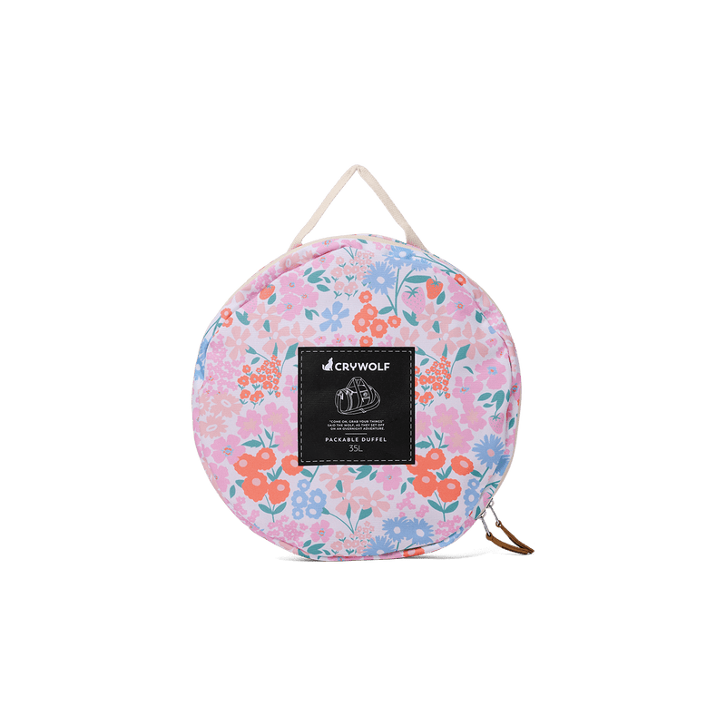 Crywolf Packable Duffel - Berry Garden