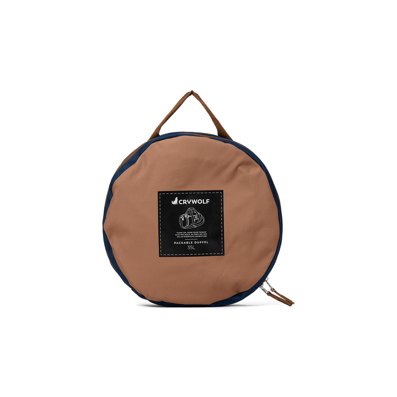 Crywolf Packable Duffel - Deep Sea Colourblock