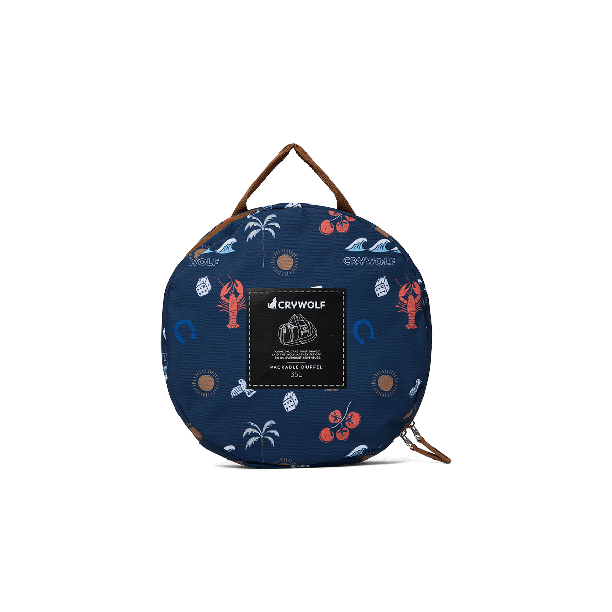 Crywolf Packable Duffel - Lucky Days