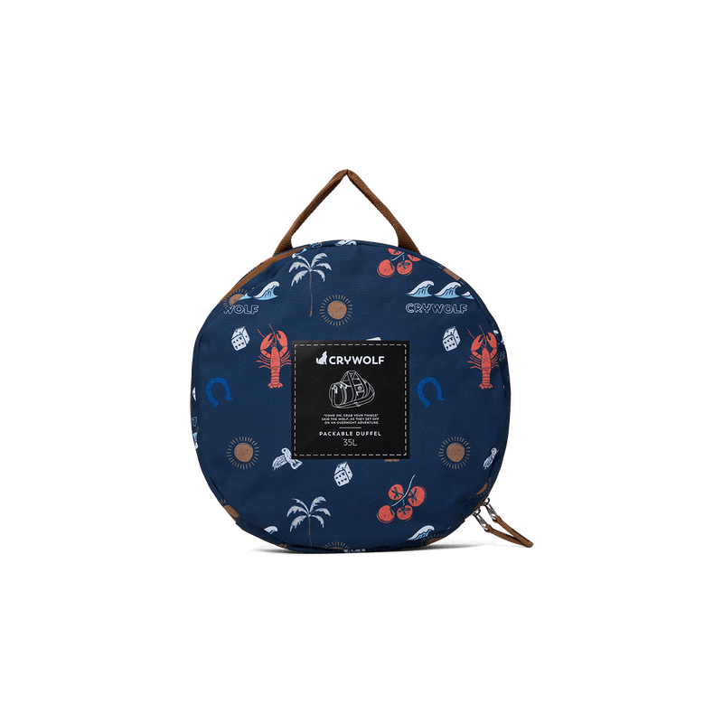 Crywolf Packable Duffel - Lucky Days