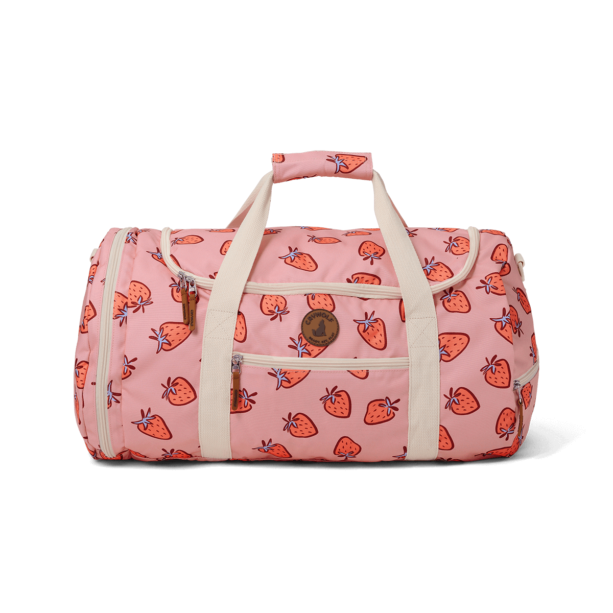 Crywolf Packable Duffel - Strawberry Splash