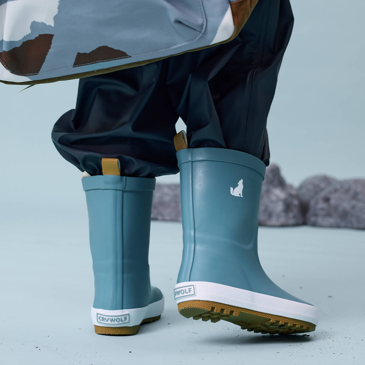 Crywolf Rain Boots - Stone Blue