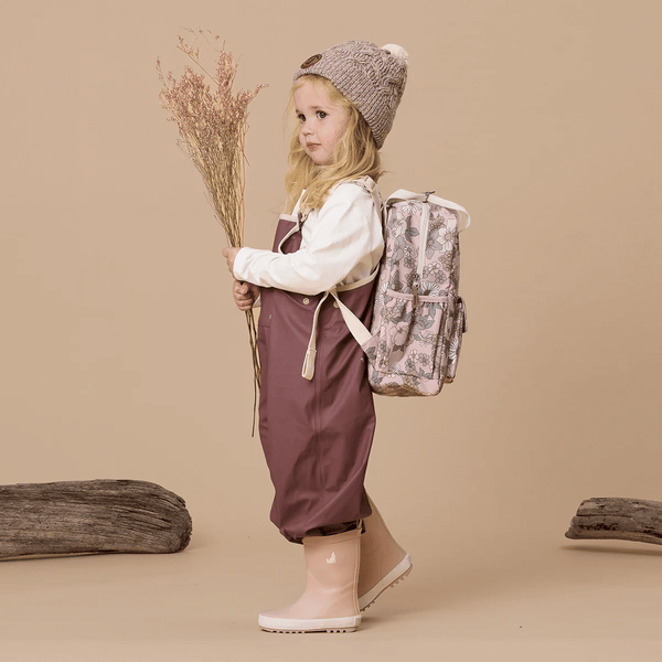 Crywolf Rain Overalls - Mauve