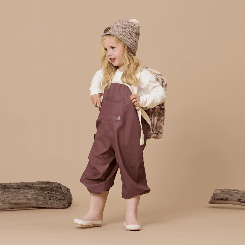 Crywolf Rain Overalls - Mauve