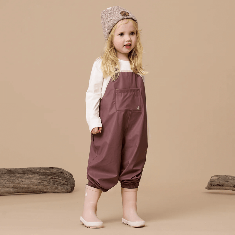 Crywolf Rain Overalls - Mauve