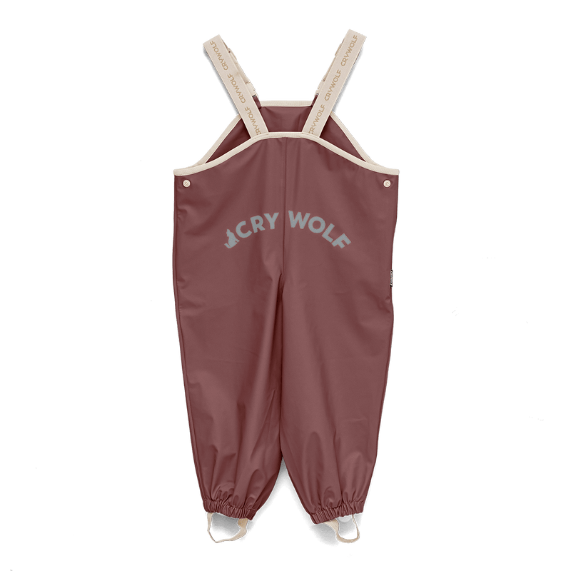 Crywolf Rain Overalls - Mauve