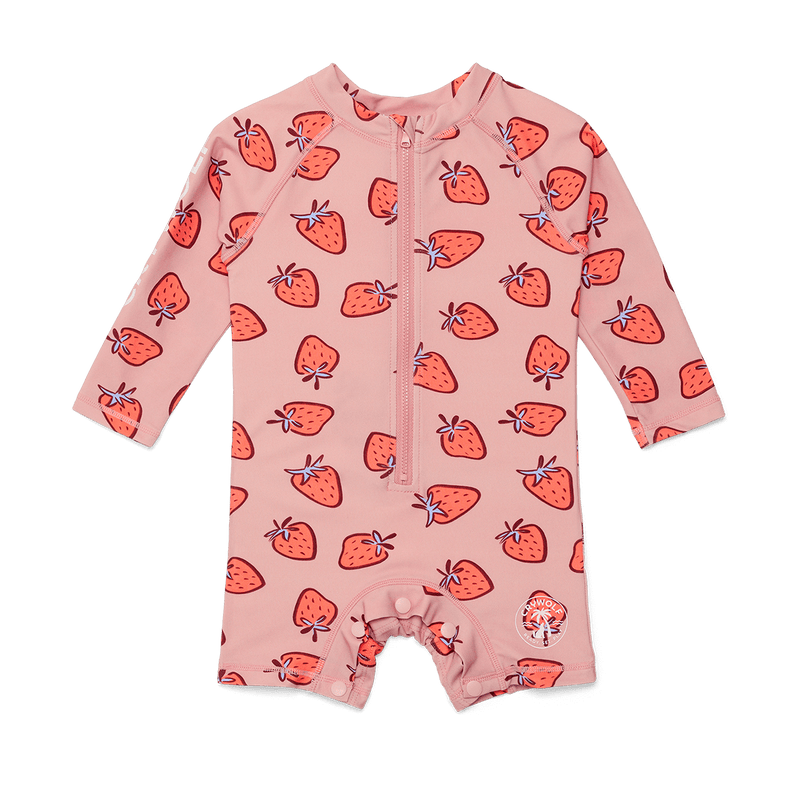 Crywolf Rash Suit - Strawberry Splash