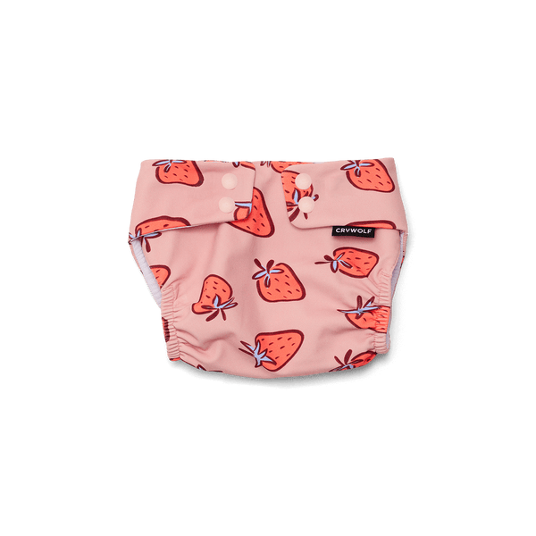 Crywolf Reusable Swim Nappy - Strawberry Splash