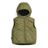 Crywolf Reversible Yeti Vest - Fern/Black