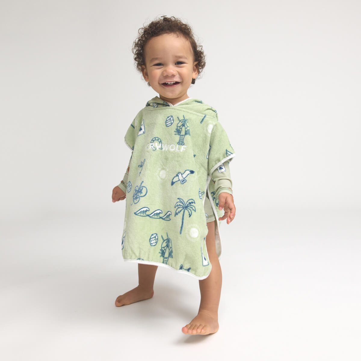 Crywolf Baby Hooded Towel - Lucky Days