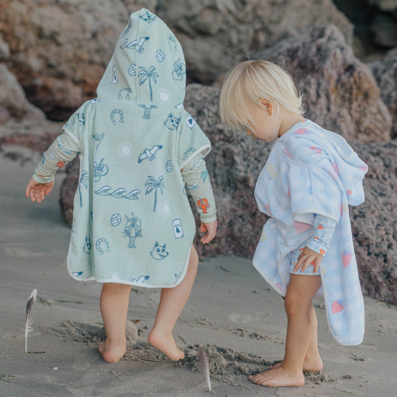 Crywolf Baby Hooded Towel - Lucky Picnic
