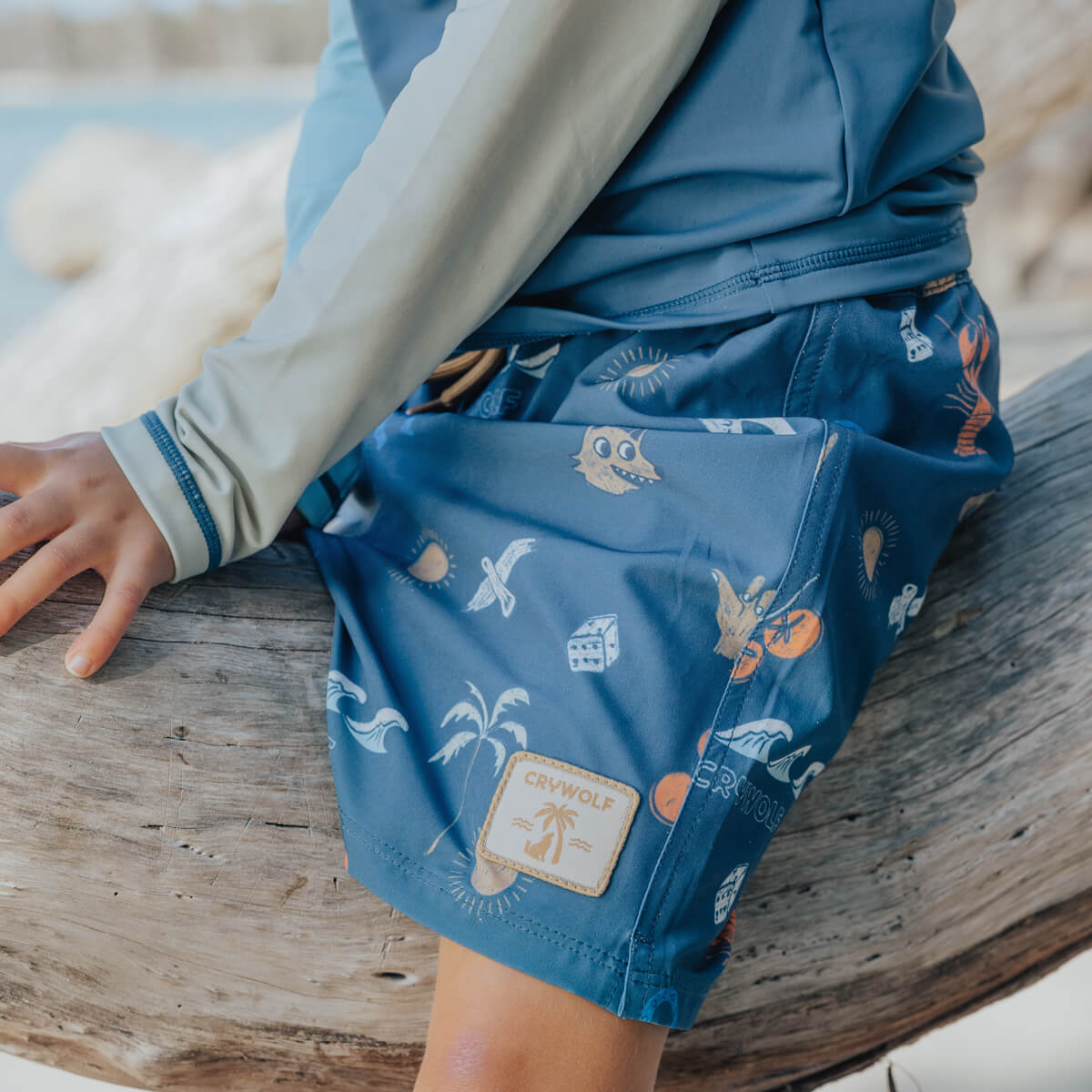 Crywolf Board Short - Lucky Days