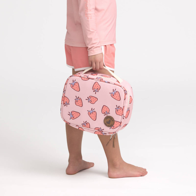 Crywolf Everyday Lunch Bag -  Strawberry Splash
