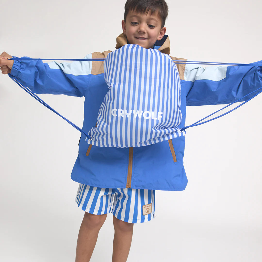 Crywolf Splash Bag - Deep Sea Stripe