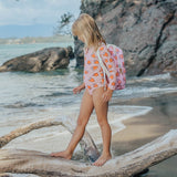 Crywolf Long Sleeve Swimsuit - Strawberry Splash