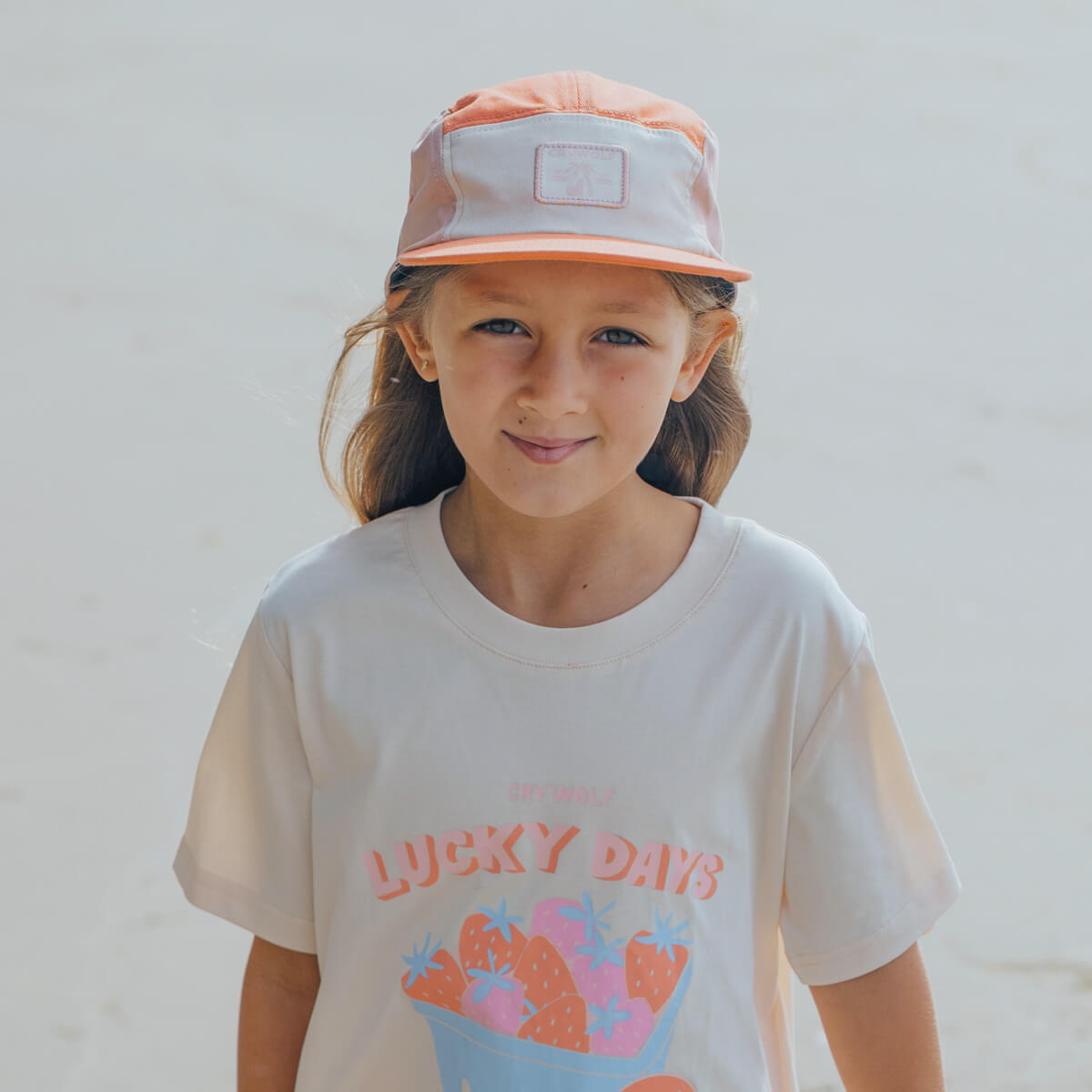 Crywolf Lucky Cap - Coral Colourblock