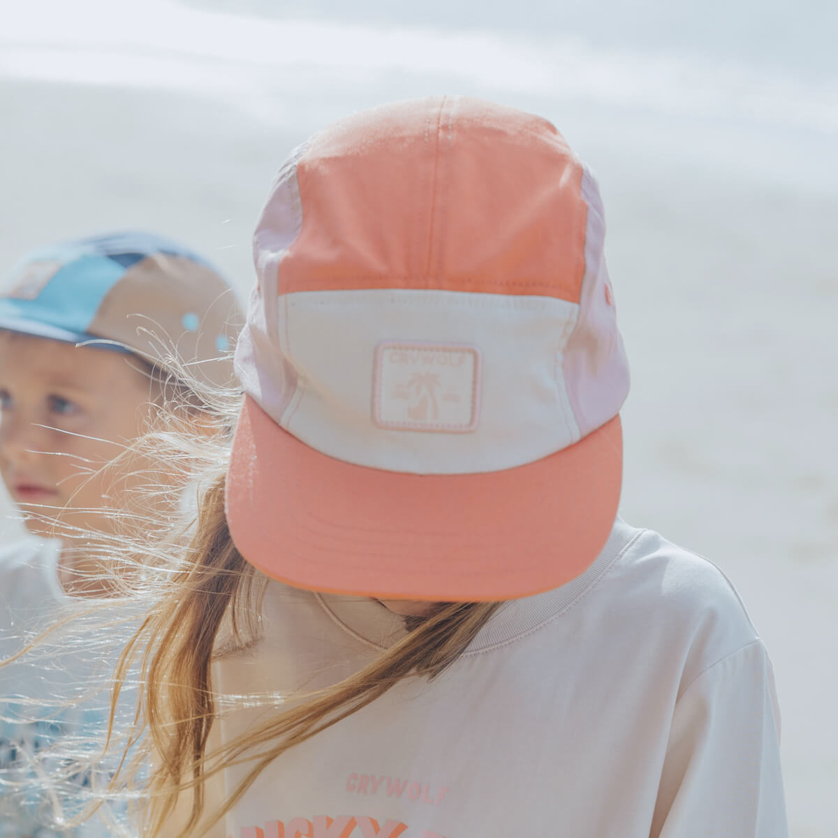Crywolf Lucky Cap - Coral Colourblock