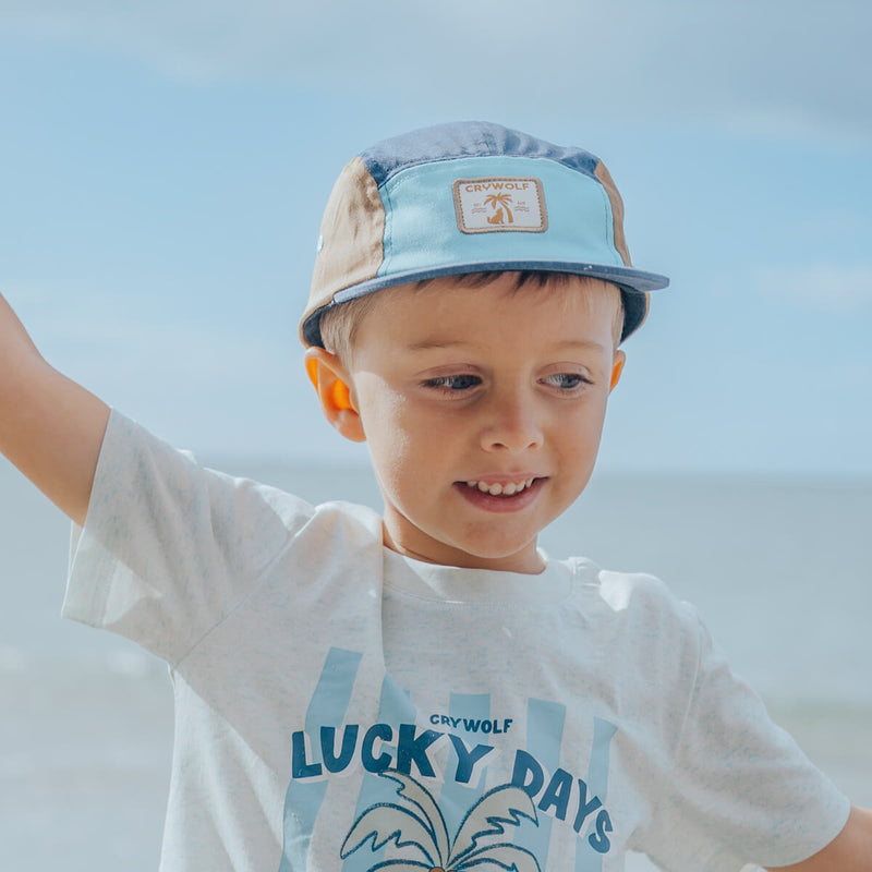 Crywolf Lucky Cap - Navy Colourblock