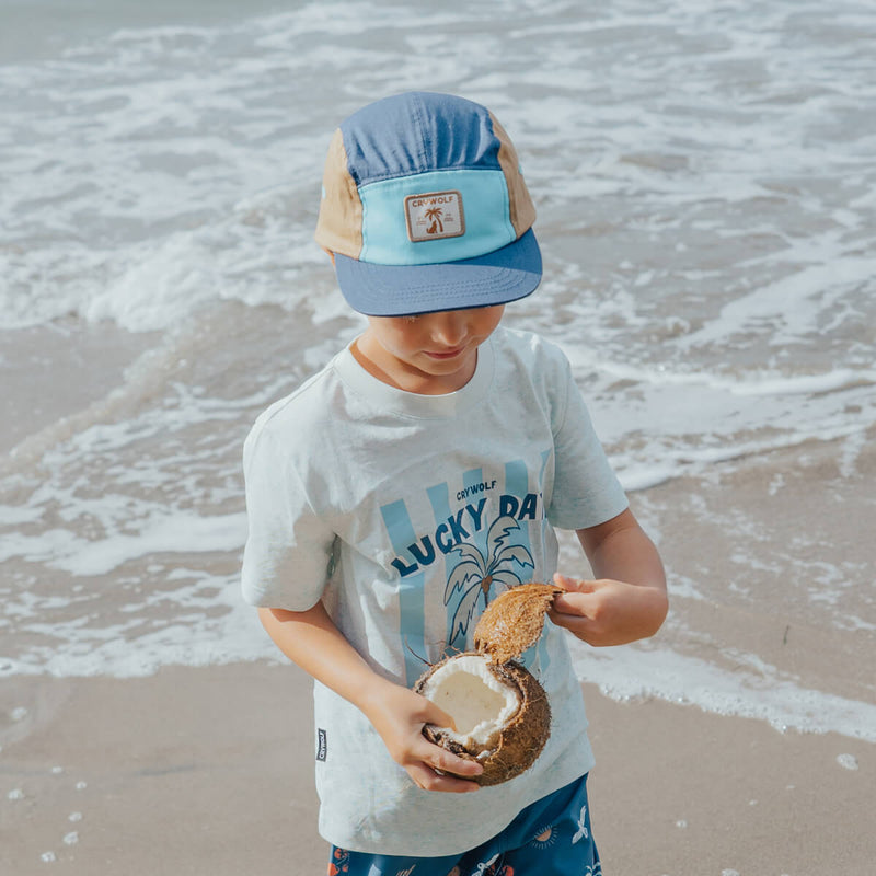 Crywolf Lucky Cap - Navy Colourblock