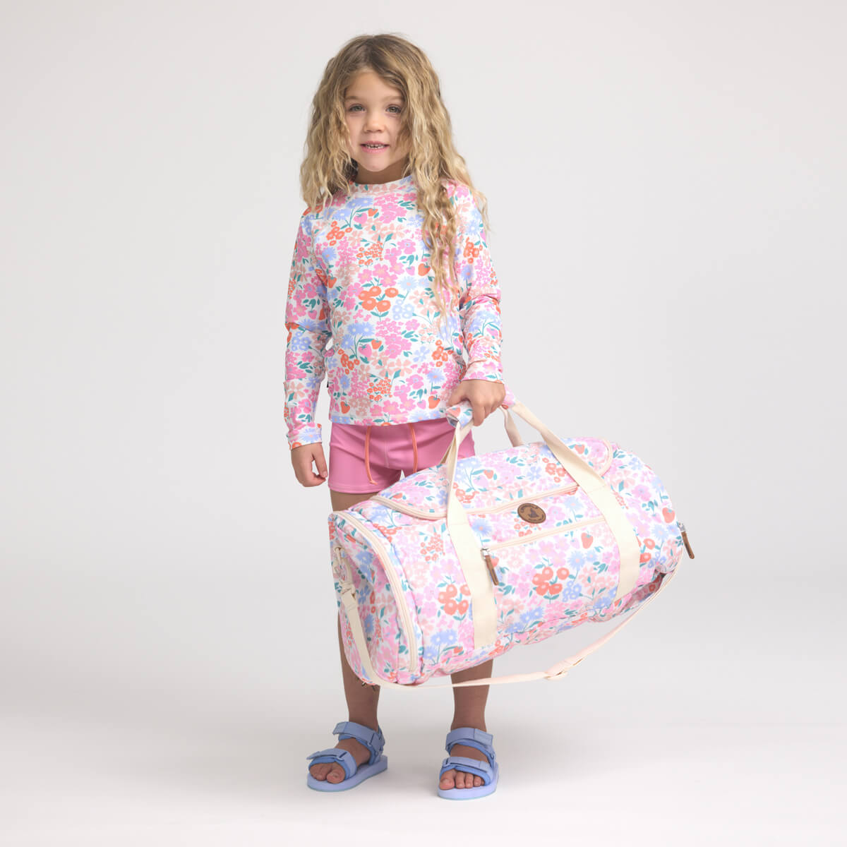 Crywolf Packable Duffel - Berry Garden