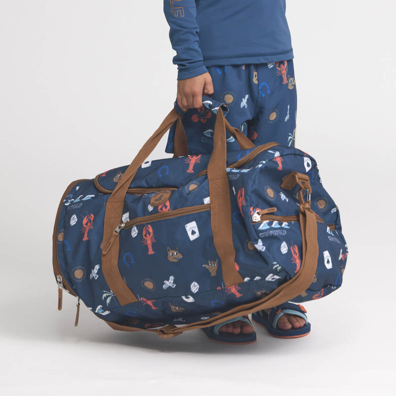 Crywolf Packable Duffel - Lucky Days