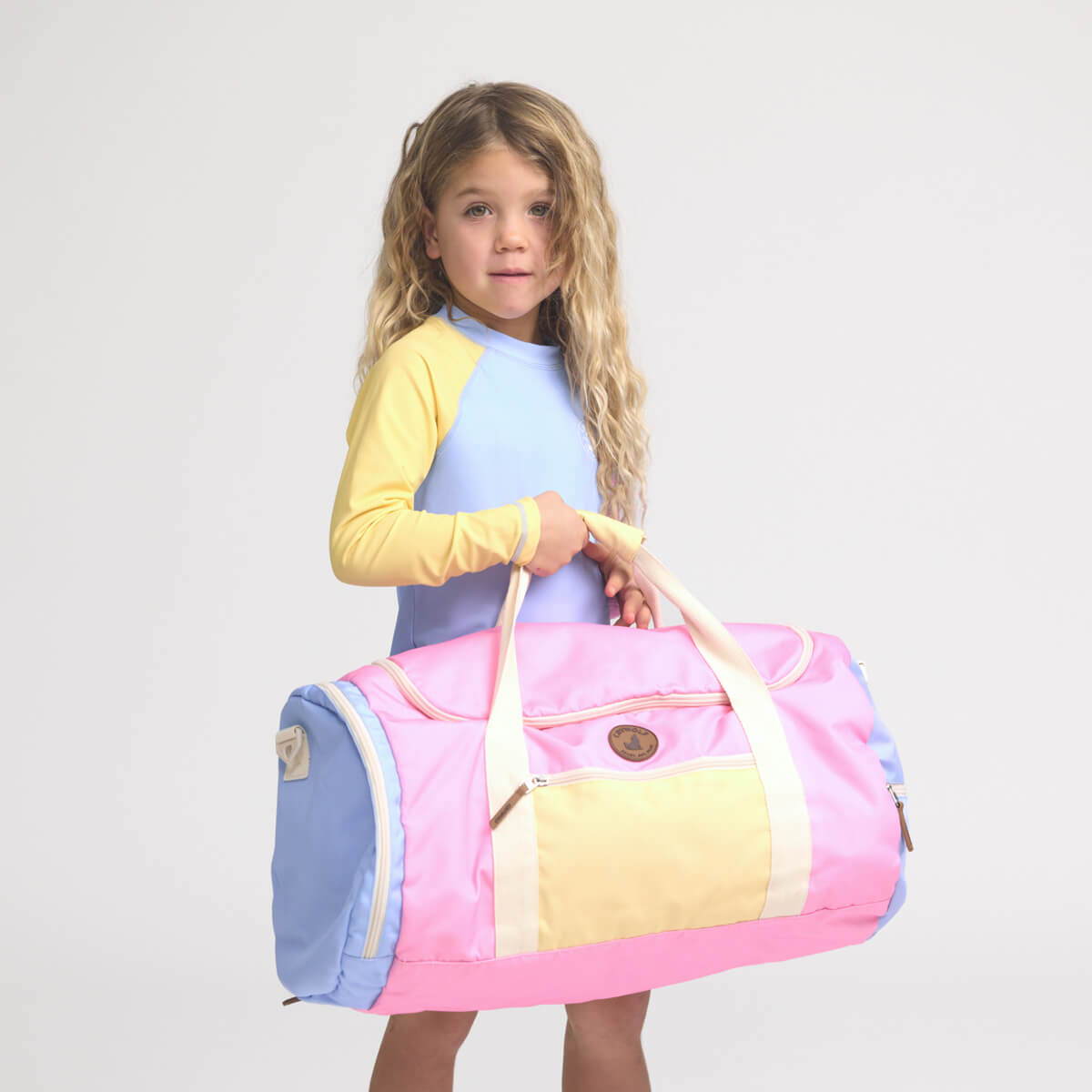 Crywolf Packable Duffel - Pop Colourblock