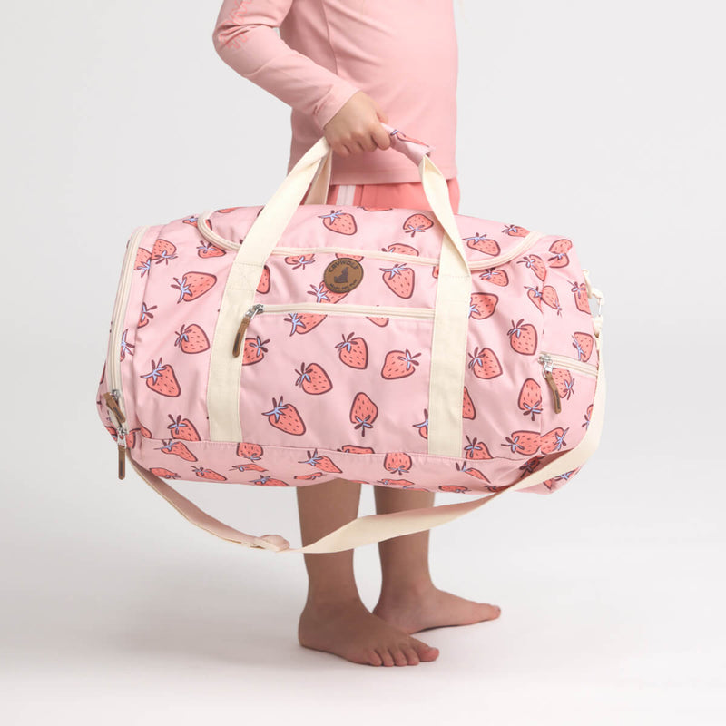 Crywolf Packable Duffel - Strawberry Splash