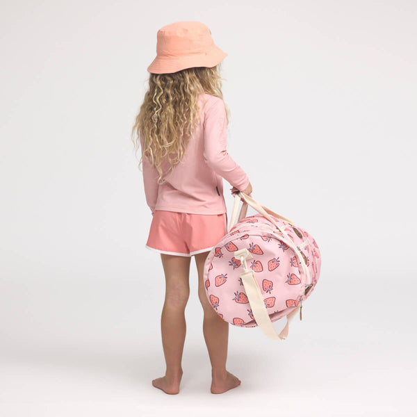 Crywolf Packable Duffel - Strawberry Splash