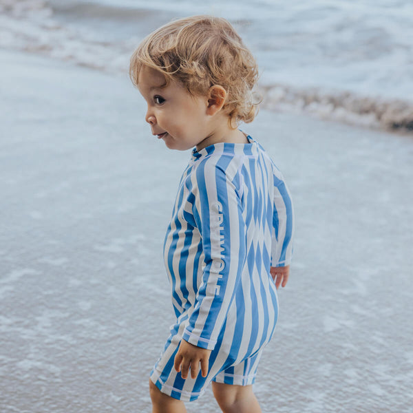 Crywolf Rash Suit - Deep Sea Stripe