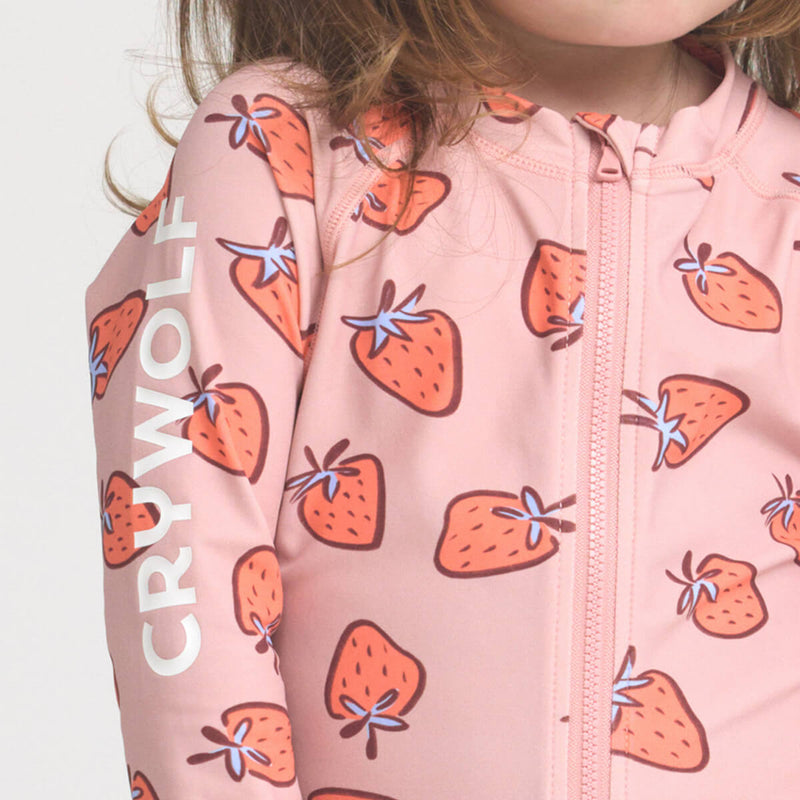 Crywolf Rash Suit - Strawberry Splash