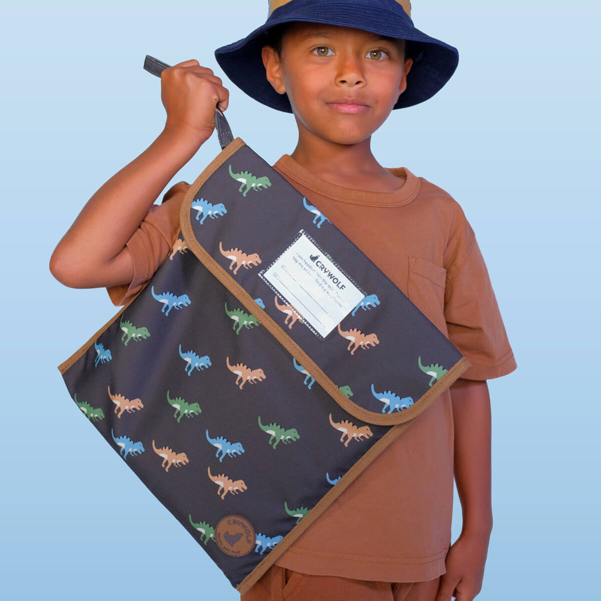 Crywolf Book Bag - Dino Club