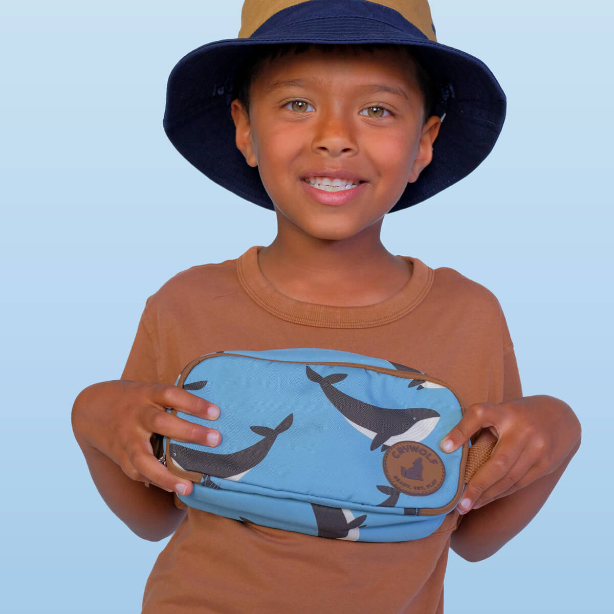 Crywolf Fable Pencil Case - Whale Trail