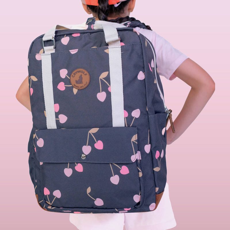 Crywolf Knapsack - Cherry Hearts