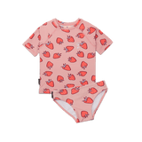 Crywolf Short Sleeve Rash Set - Strawberry Splash
