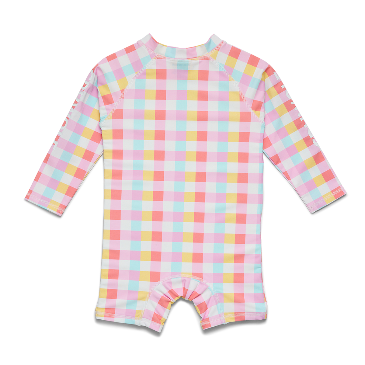 Baby Rash Suit- Pop Gingham