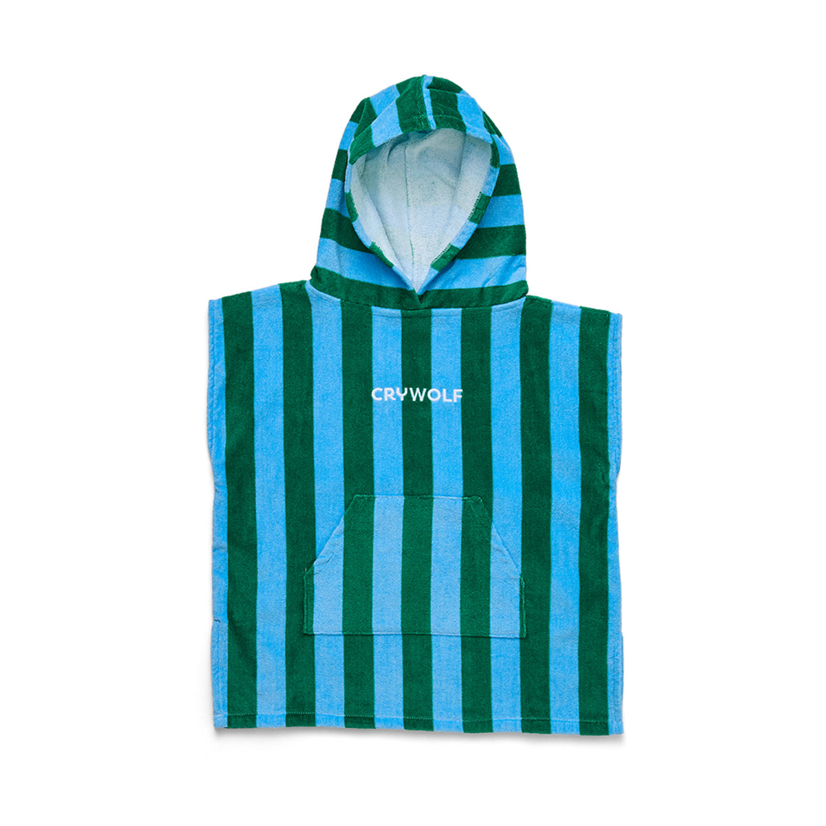 Hooded Towel- Deck Stripe