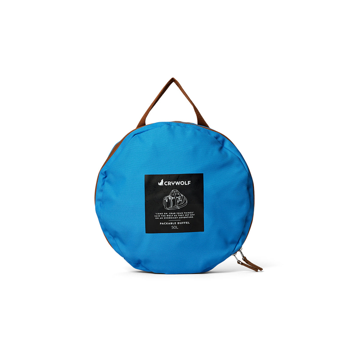 Packable Duffel Bag- Seaside Colourblock