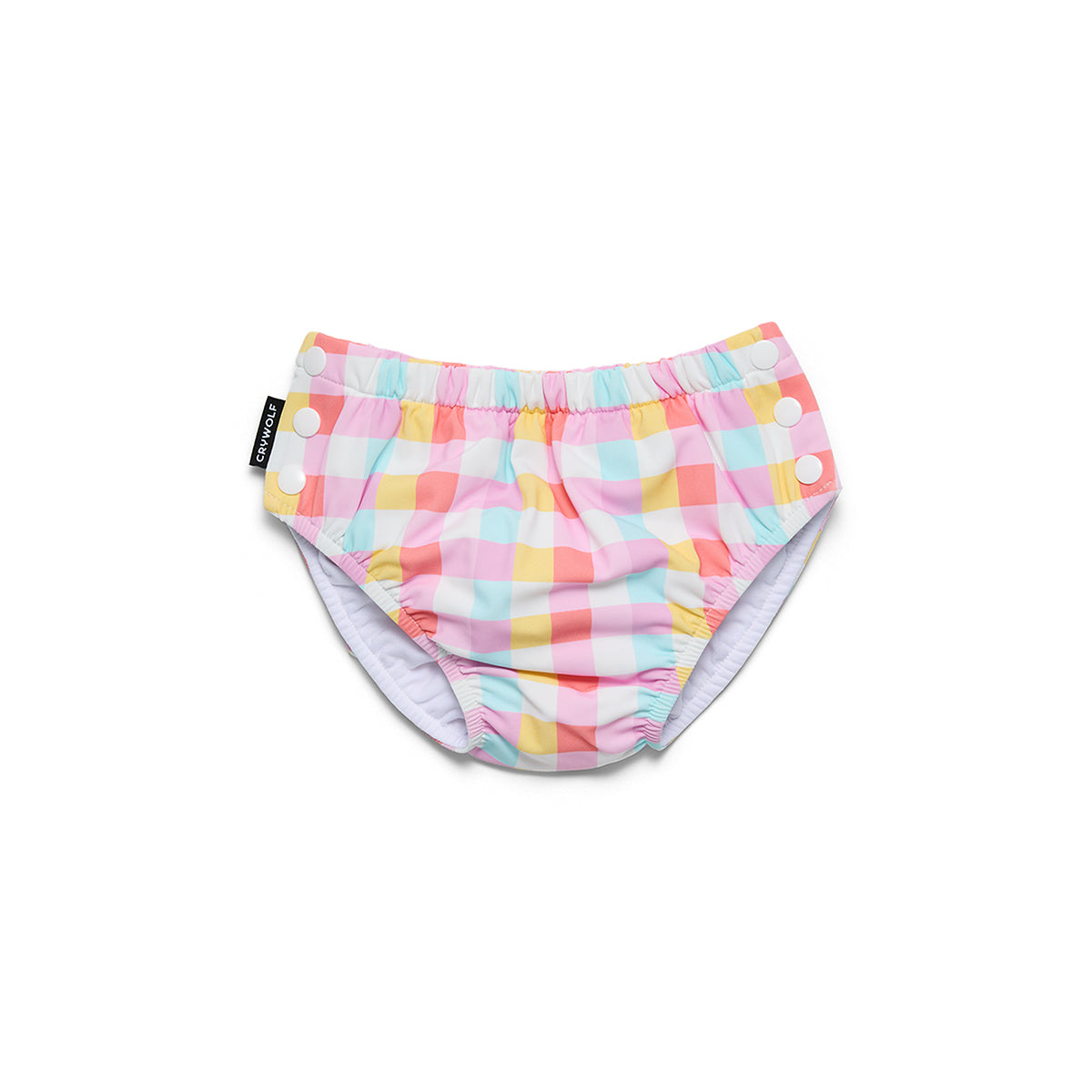 Reusable Swim Nappy - Pop Gingham