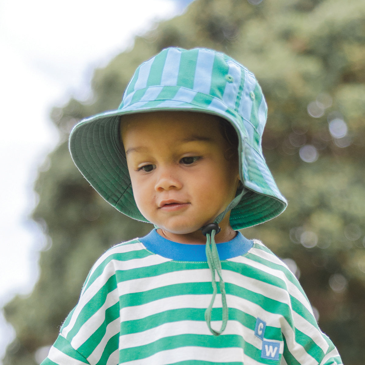 Reversible Bucket Hat - Deck Stripe