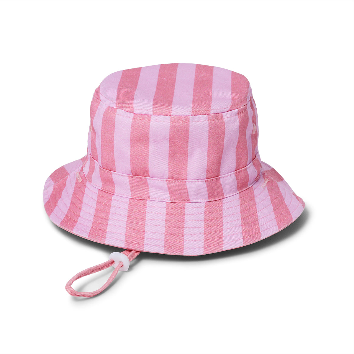 Reversible Bucket Hat - Flamingo Stripe