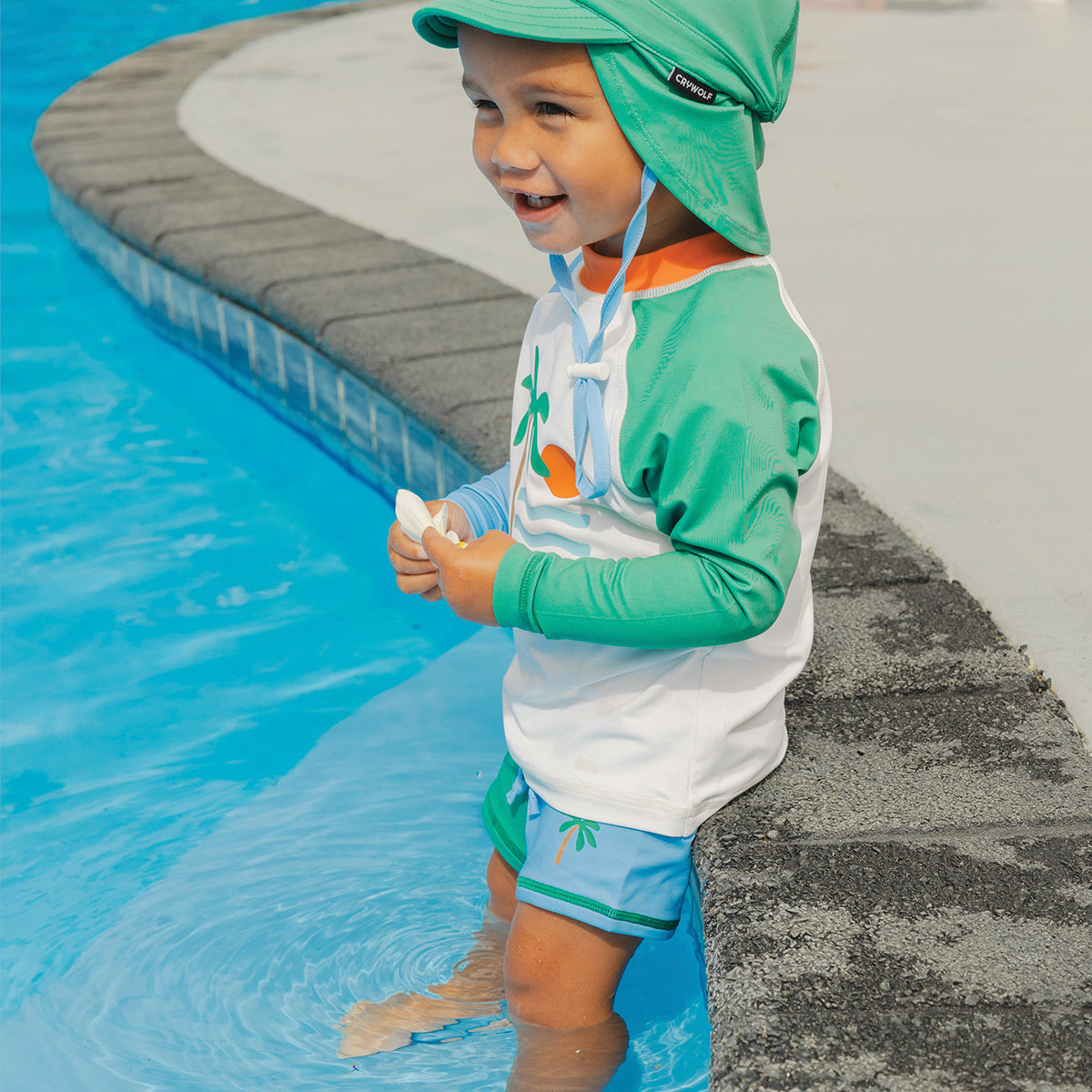 Splash Cap - Sea Green