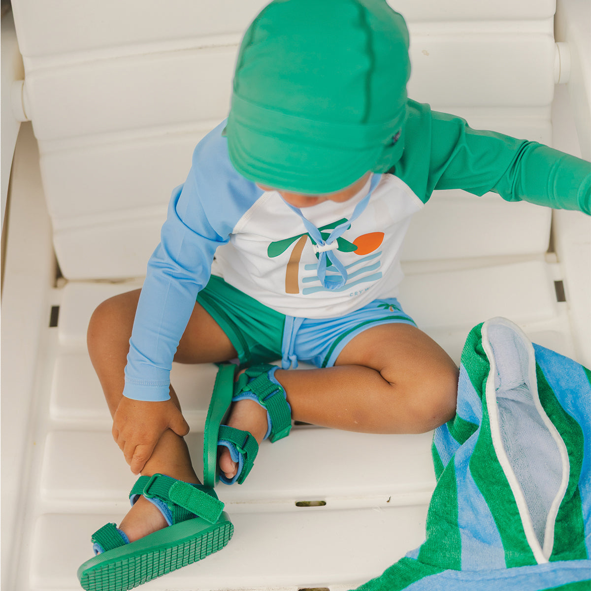Splash Cap - Sea Green
