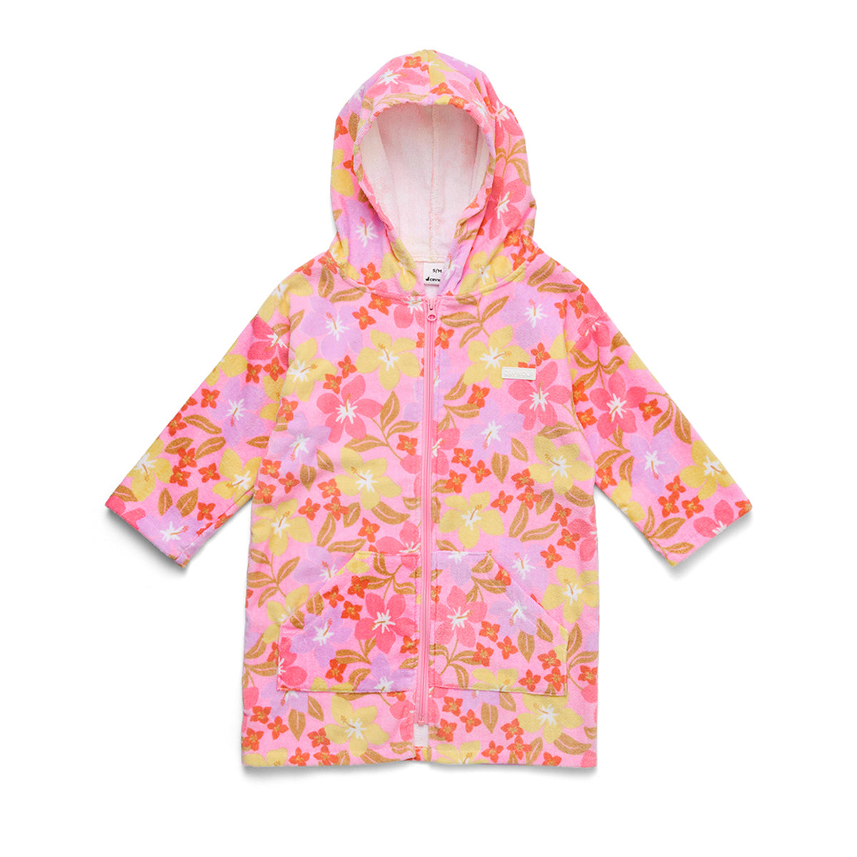 Zip-Up Towel- Hibiscus Daze