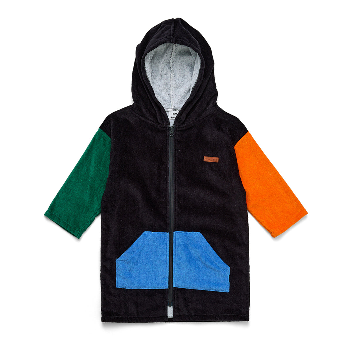 Zip-Up Towel- Seaside Colourblock